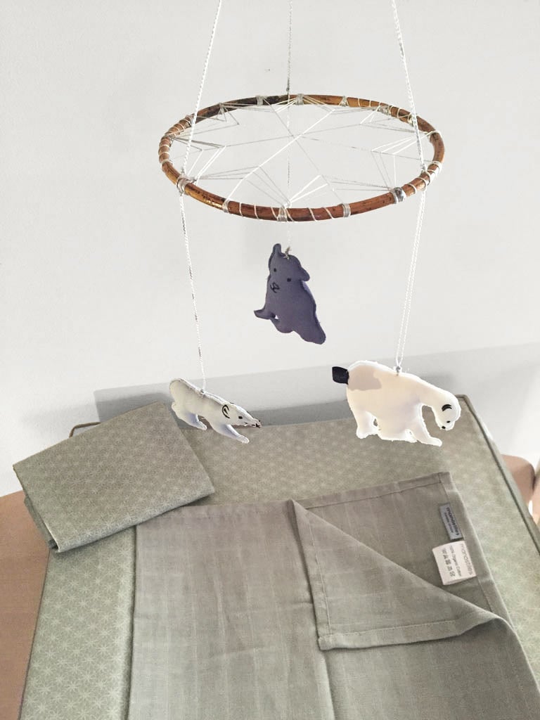Kids' Black and Gray Apron 5