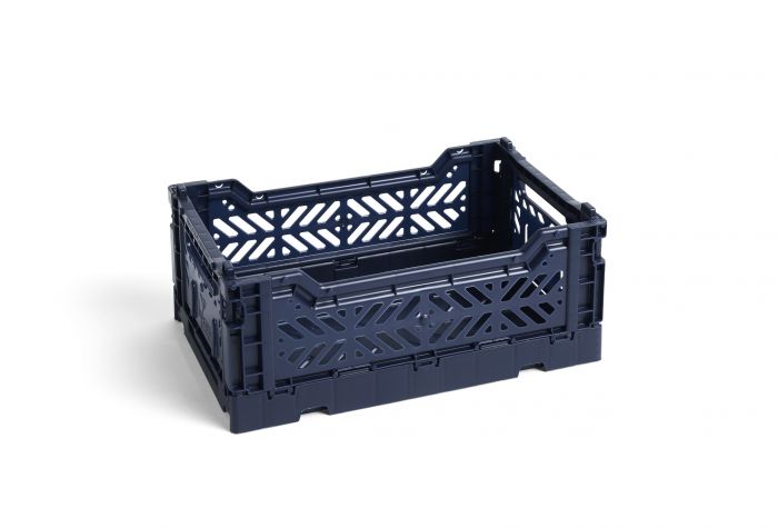 Navy Media Storage Box