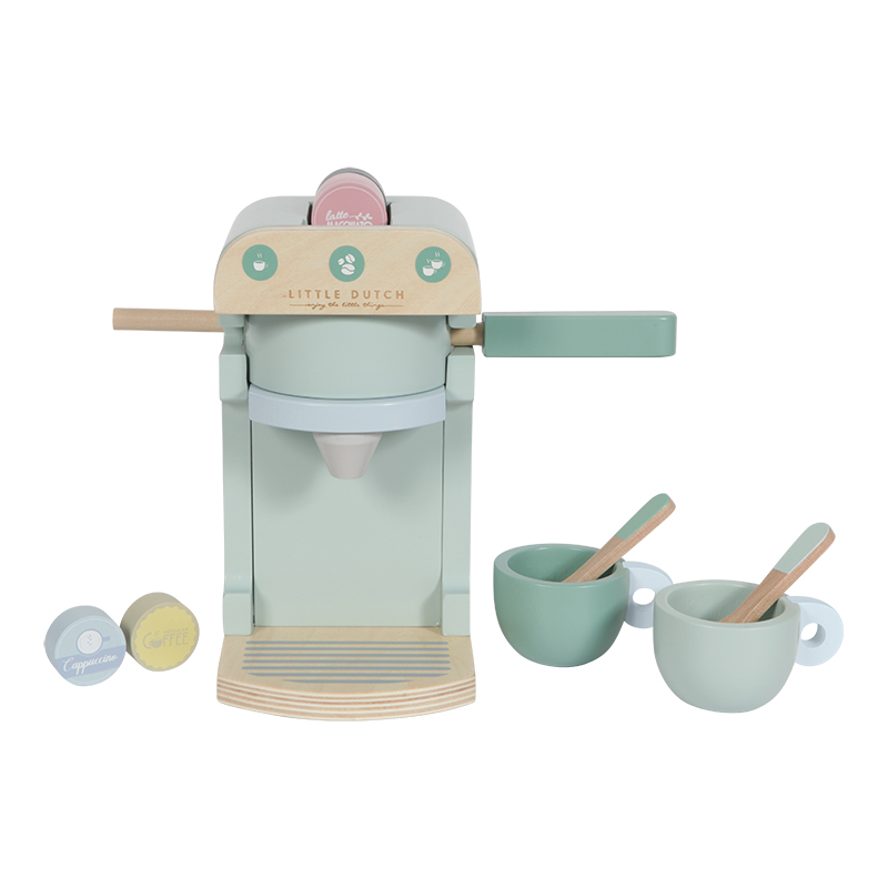 Wooden Coffee Machine Toy