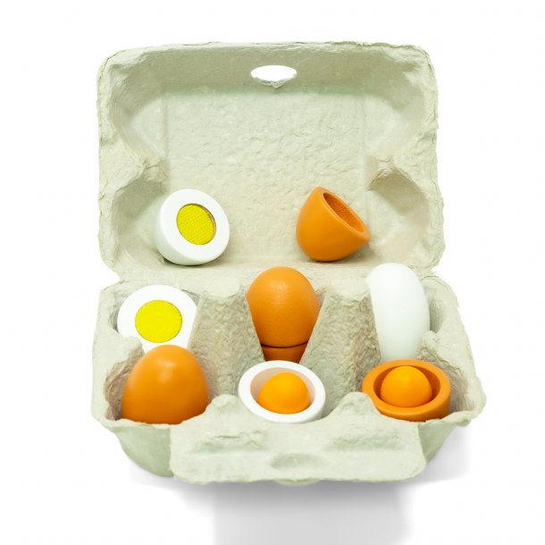 Pretend Play Egg Basket Toy Set